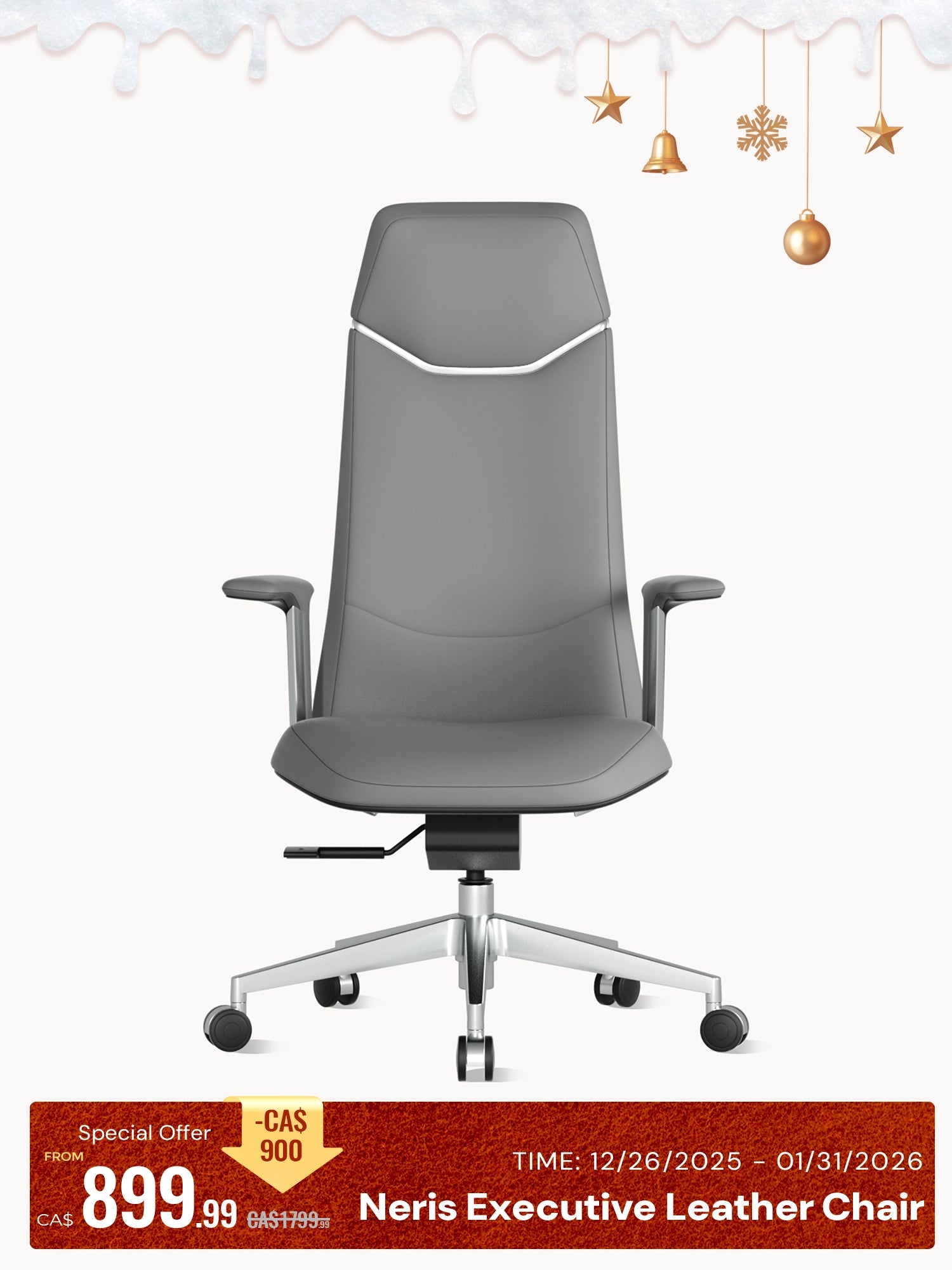 Neris Leather Office Chair with Best Value