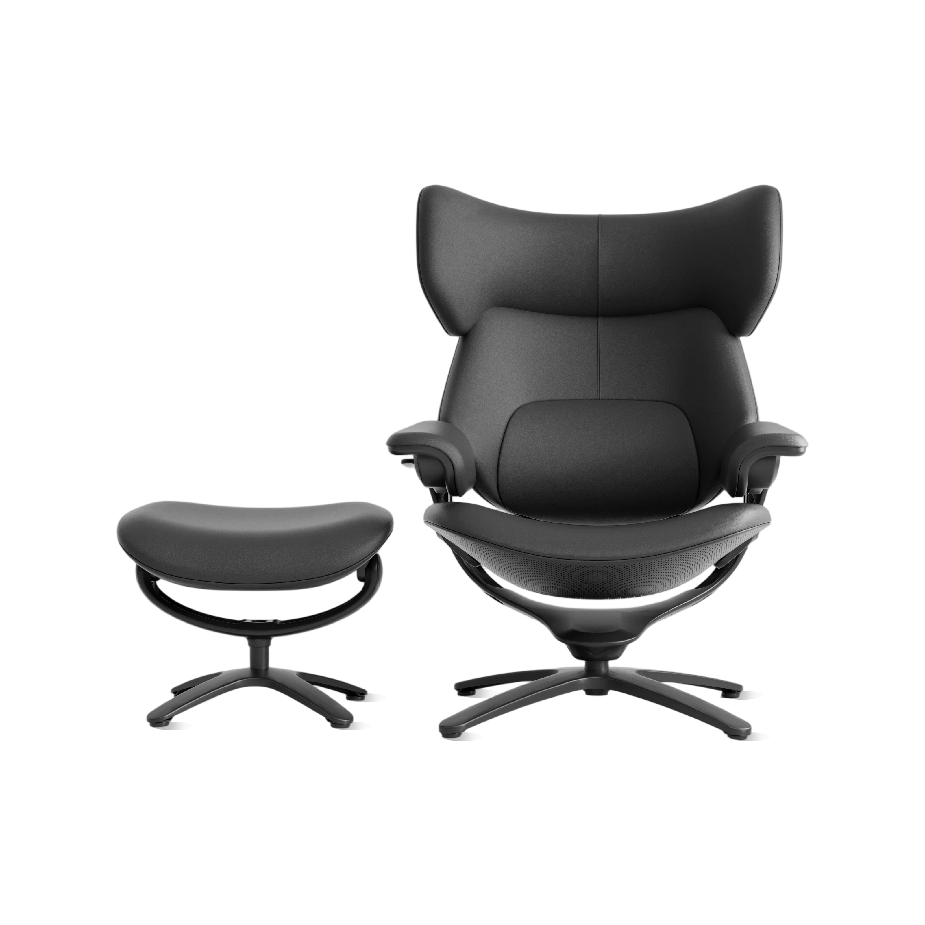 Miro Recliner Lounge Chair with Ottoman