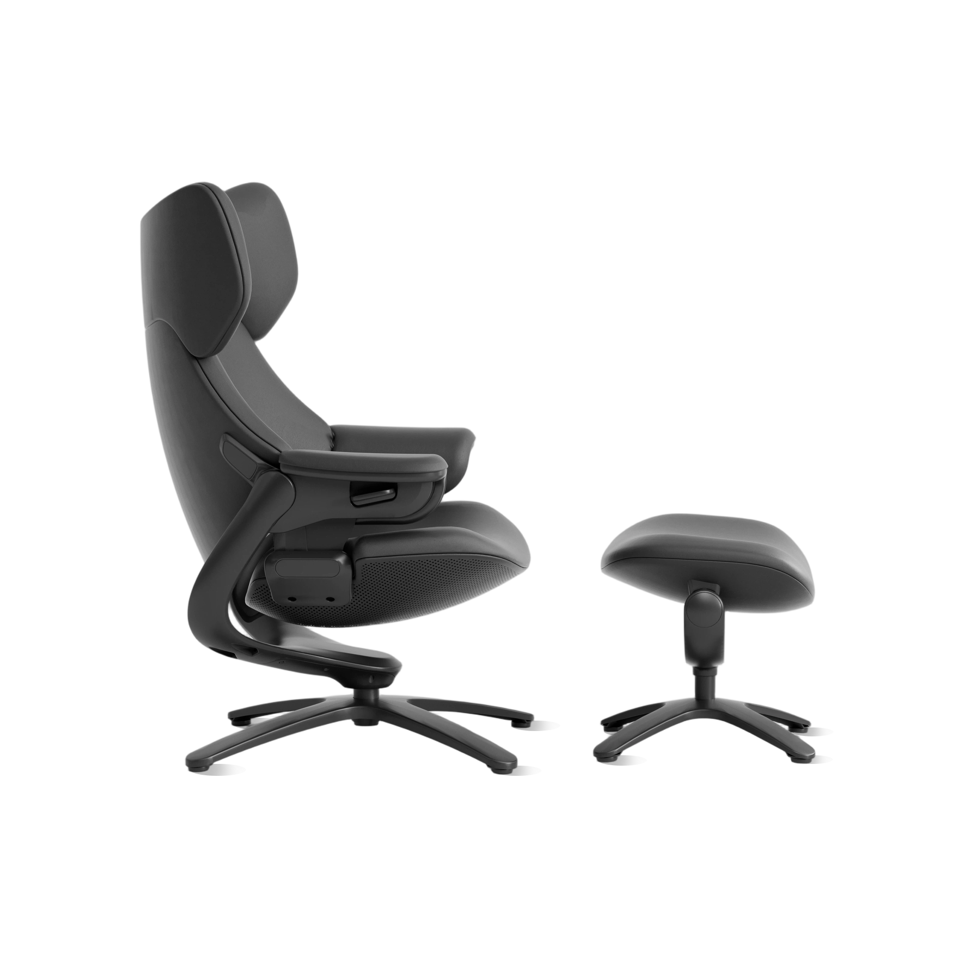 Miro Recliner Lounge Chair with Ottoman