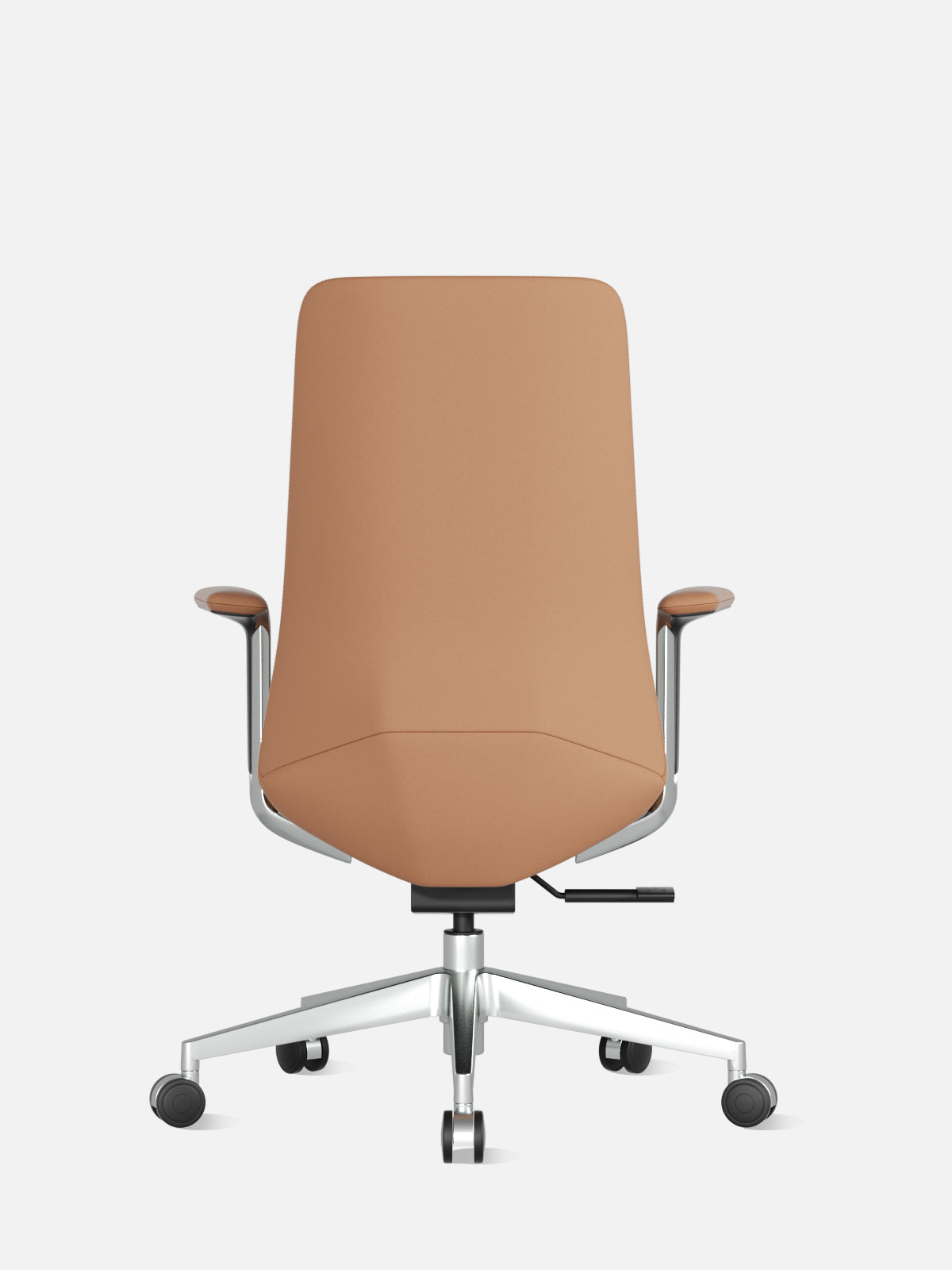 Neris Mid-Back Leather Office Chair with Best Value