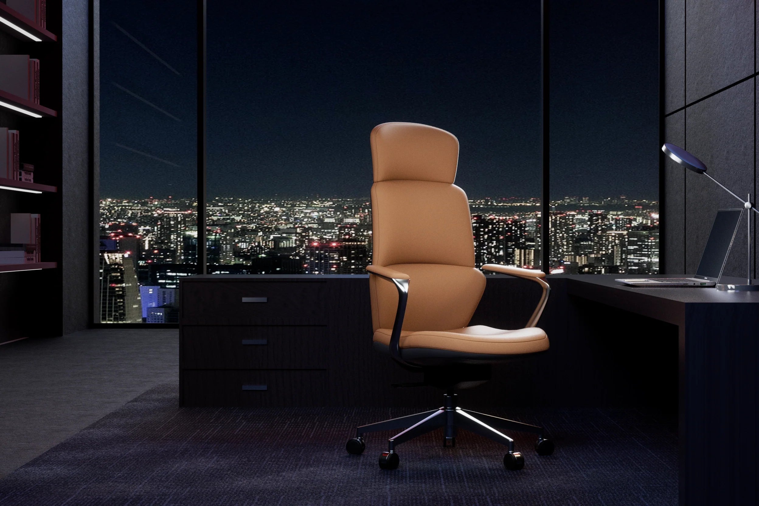 Nolan Executive Chair: Streamlined Luxury for the Modern Leader