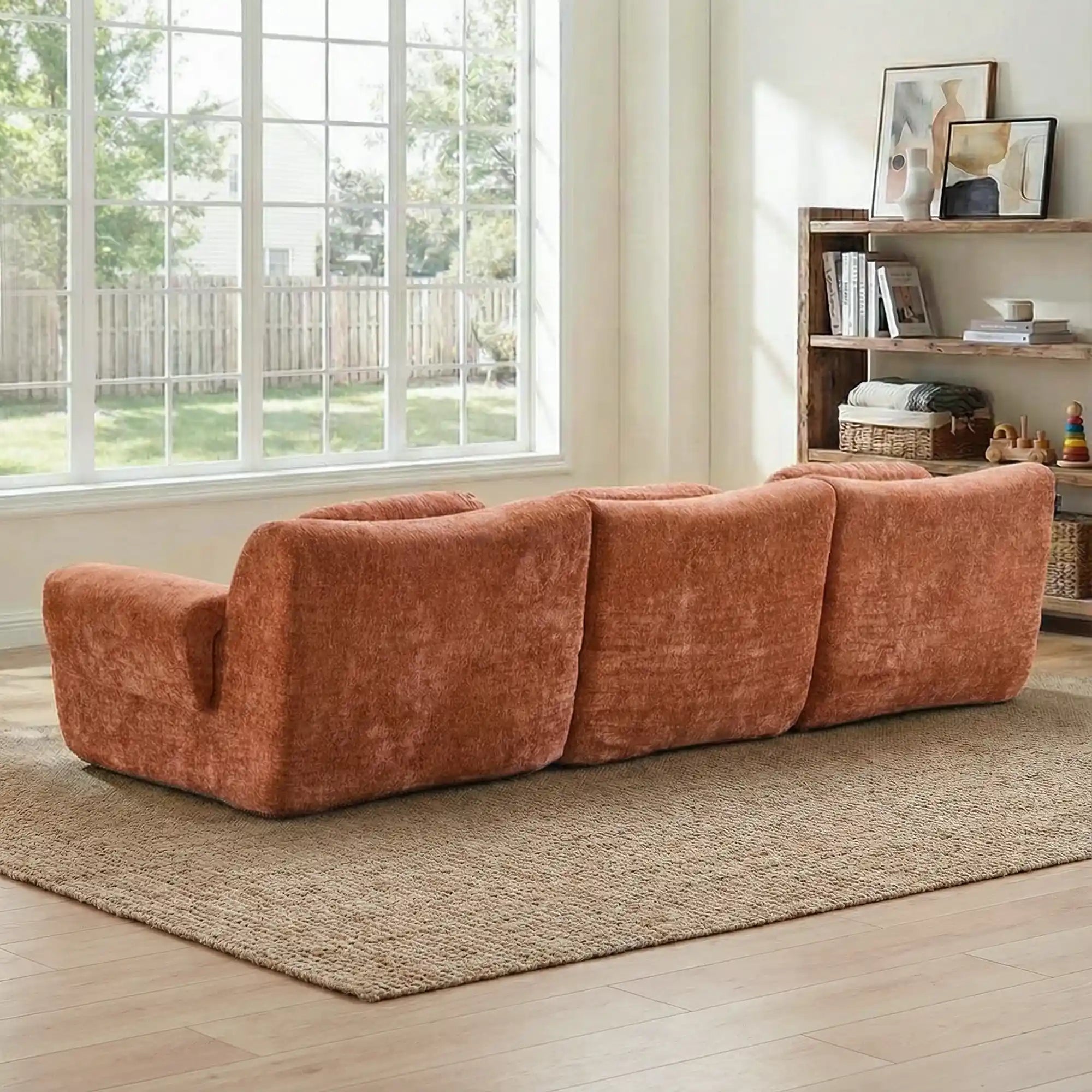 Nephele  Modular Sectional Compressed Sofa