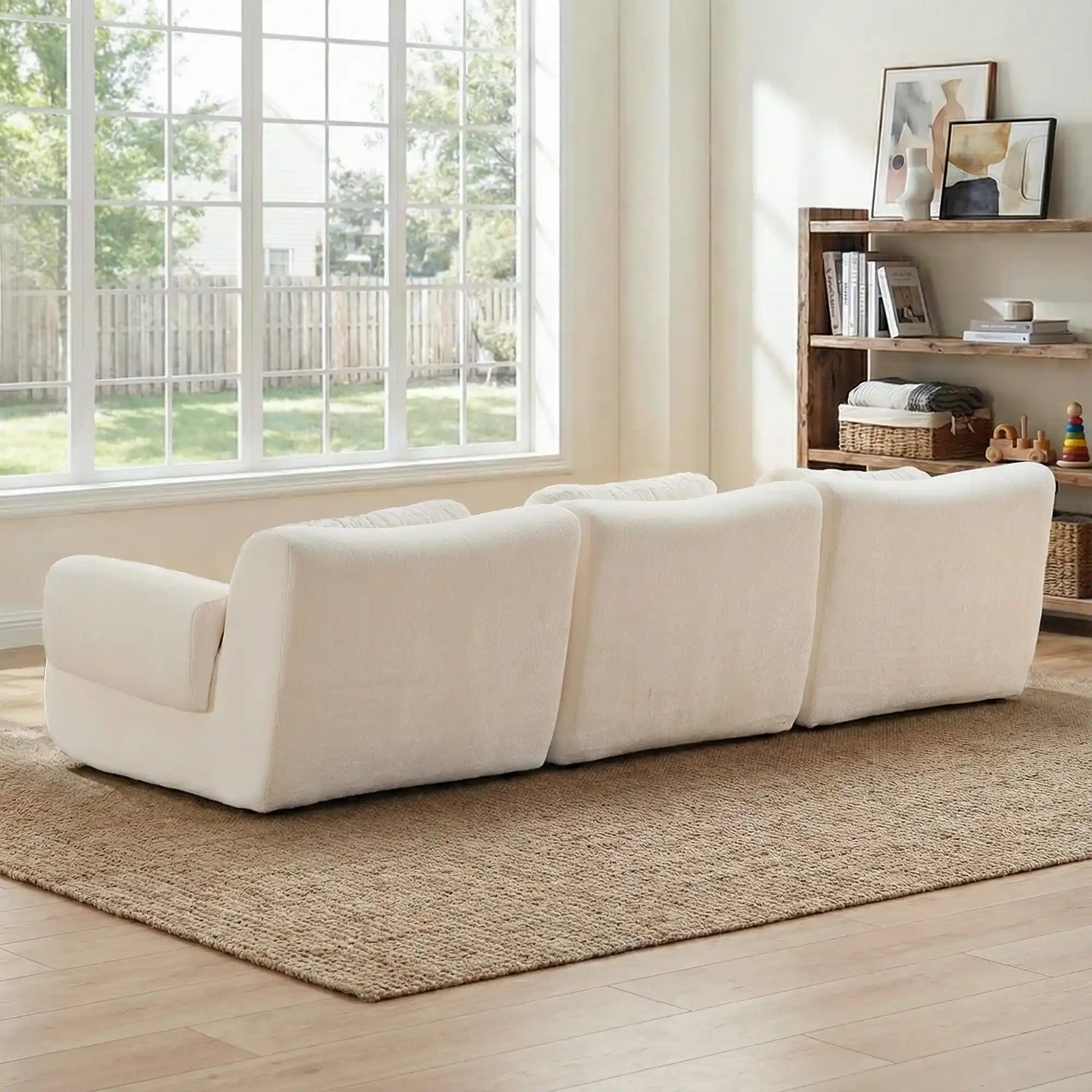 Nephele  Modular Sectional Compressed Sofa