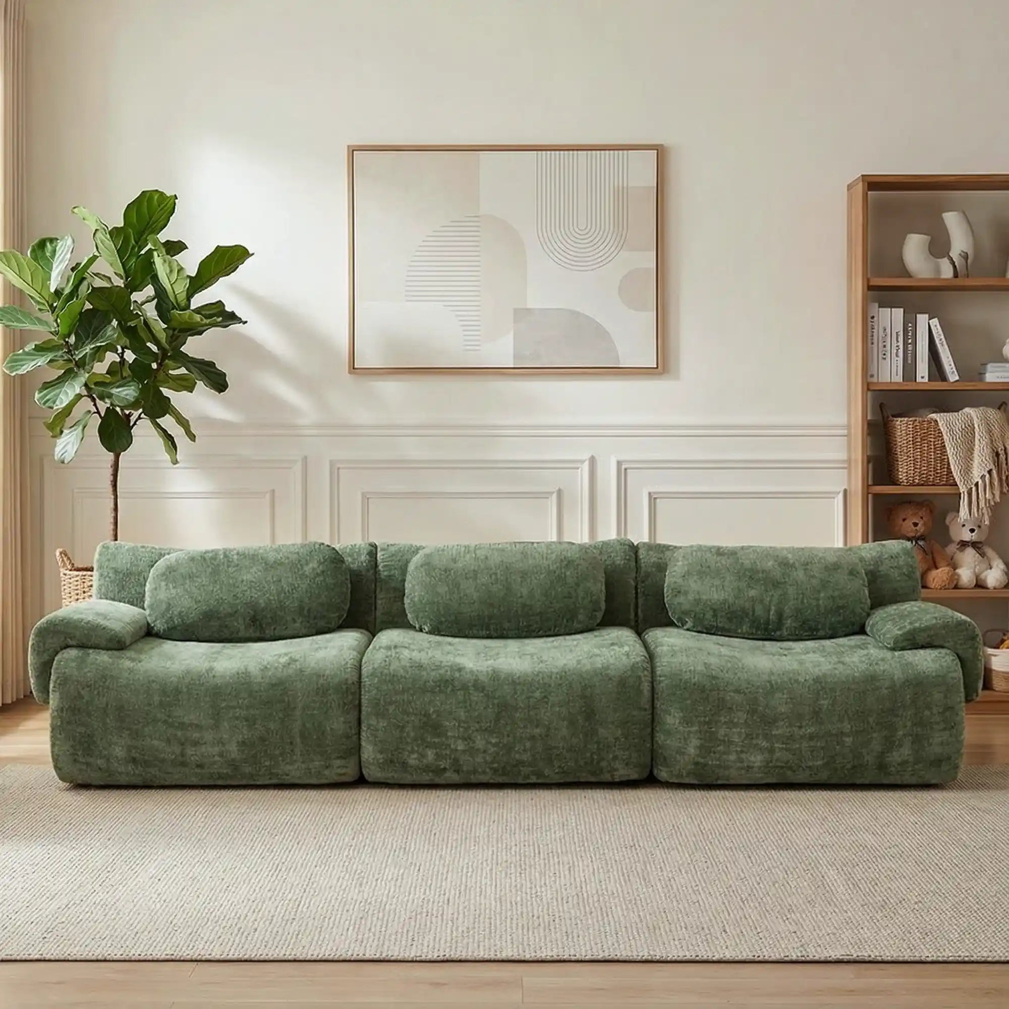 Nephele  Modular Sectional Compressed Sofa