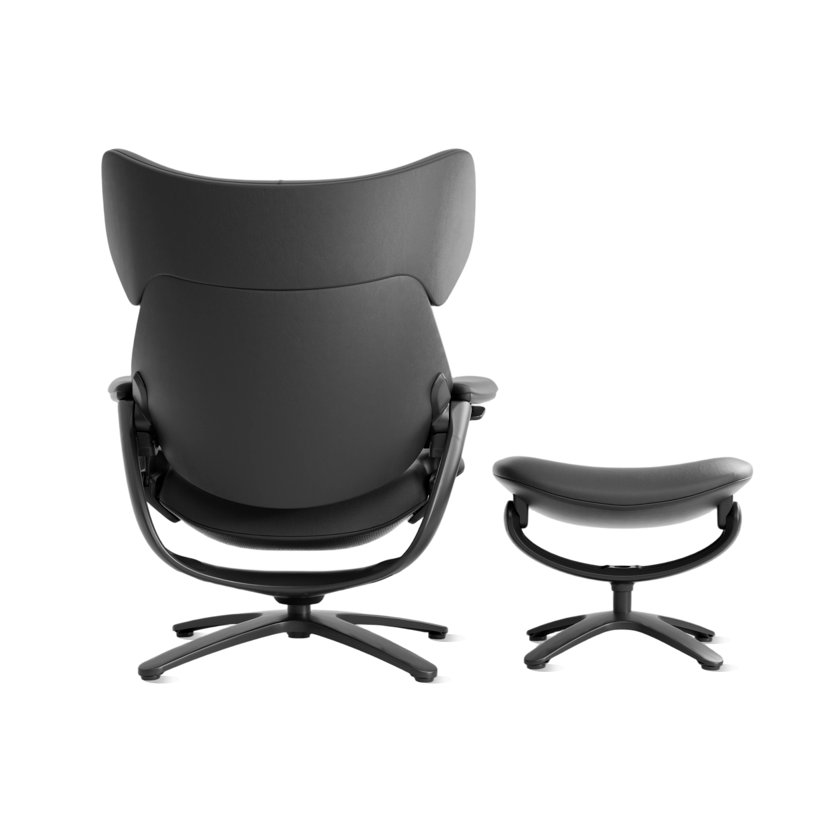 Miro Recliner Lounge Chair with Ottoman