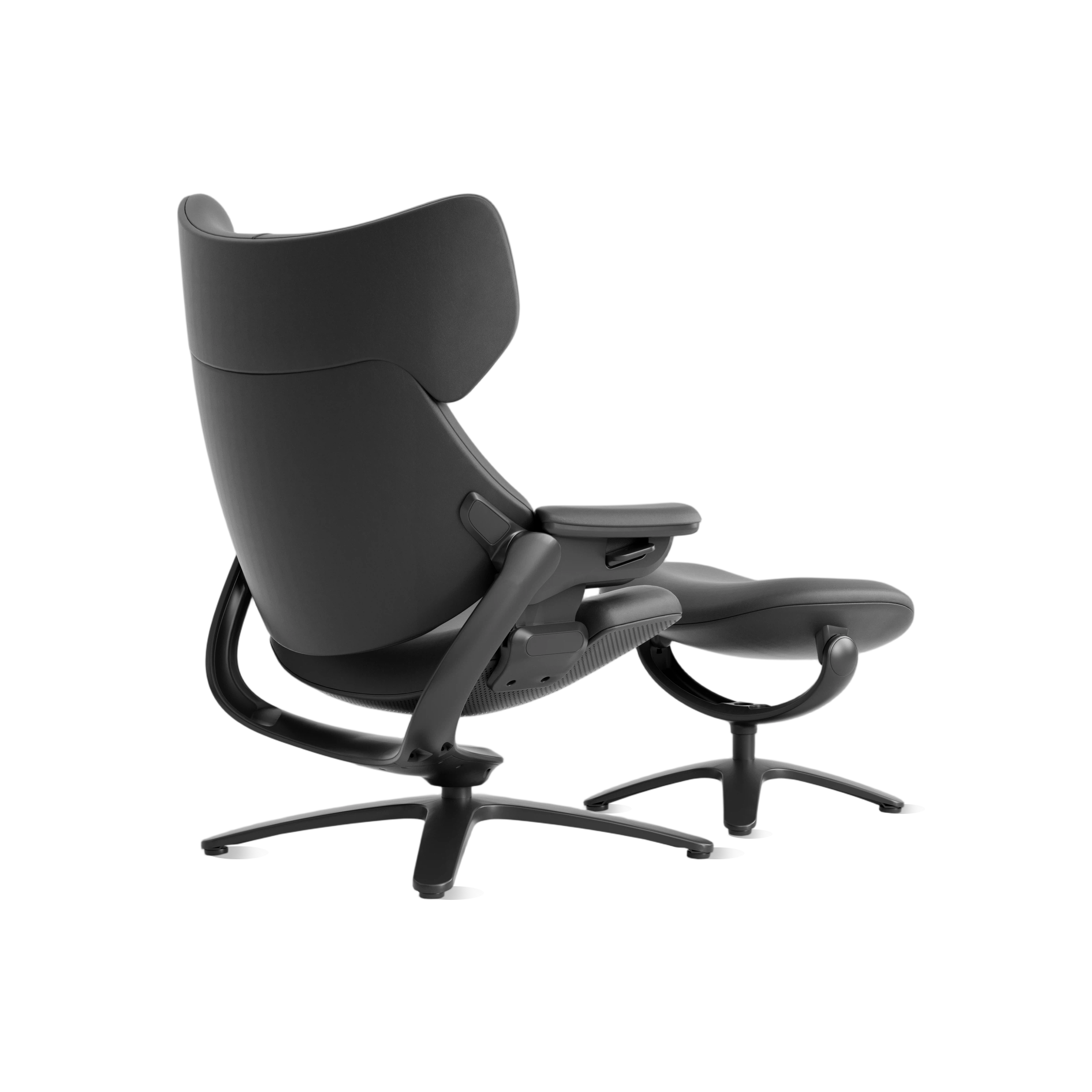 Miro Recliner Lounge Chair with Ottoman