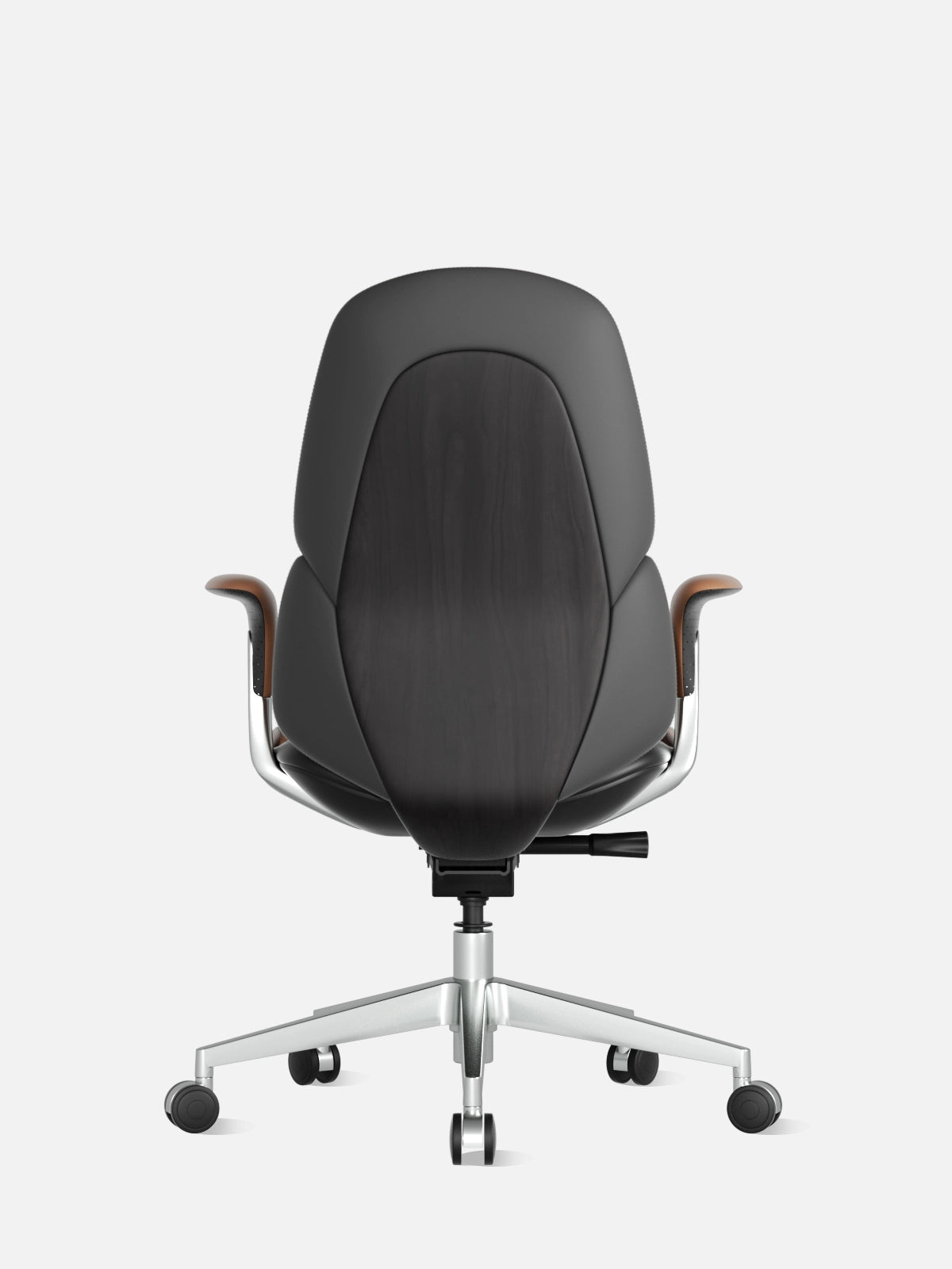 Nyla Mid-Back Leather Office Chair