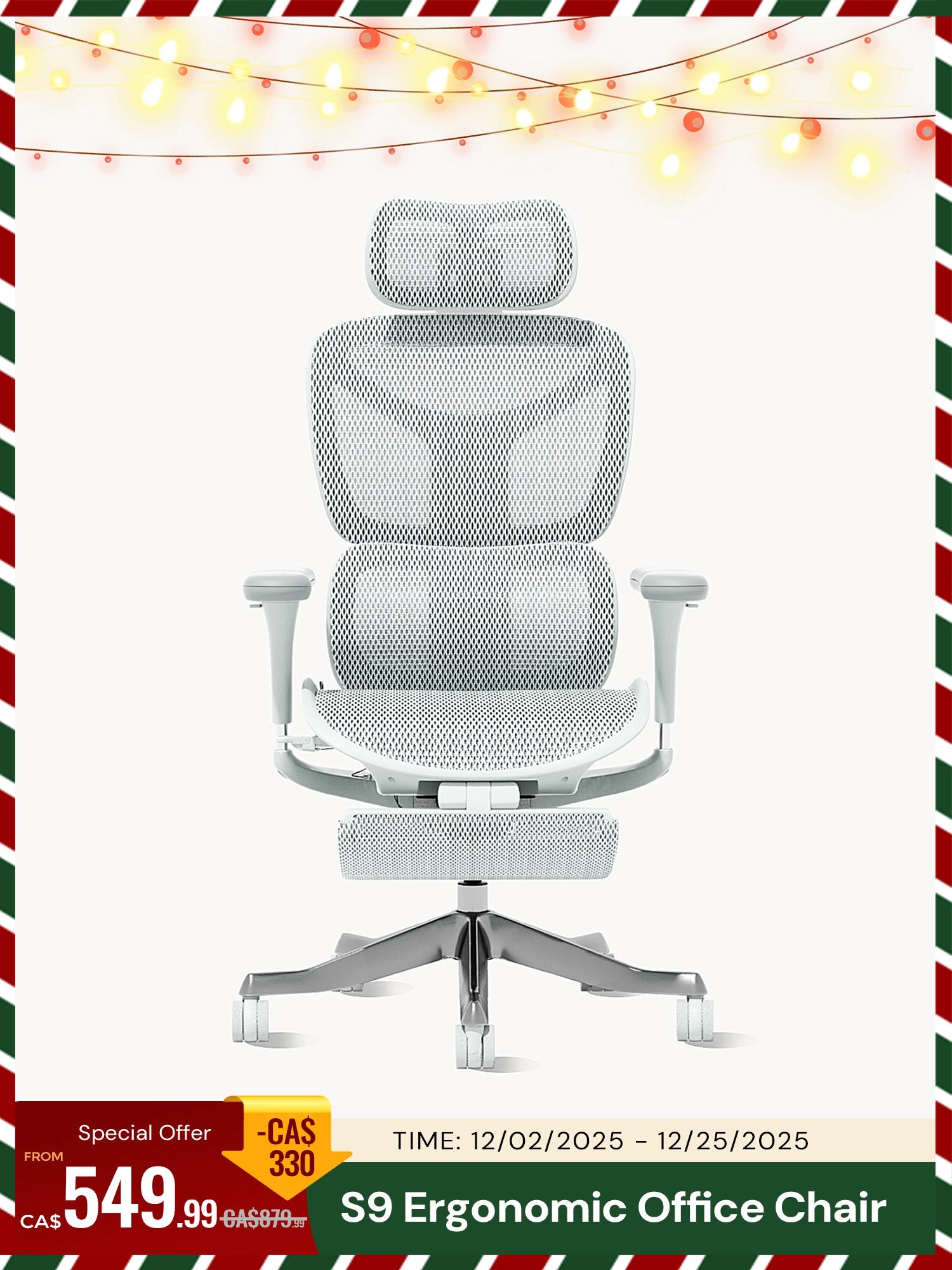 Welax-S9  Pro Ergonomic Office Chair