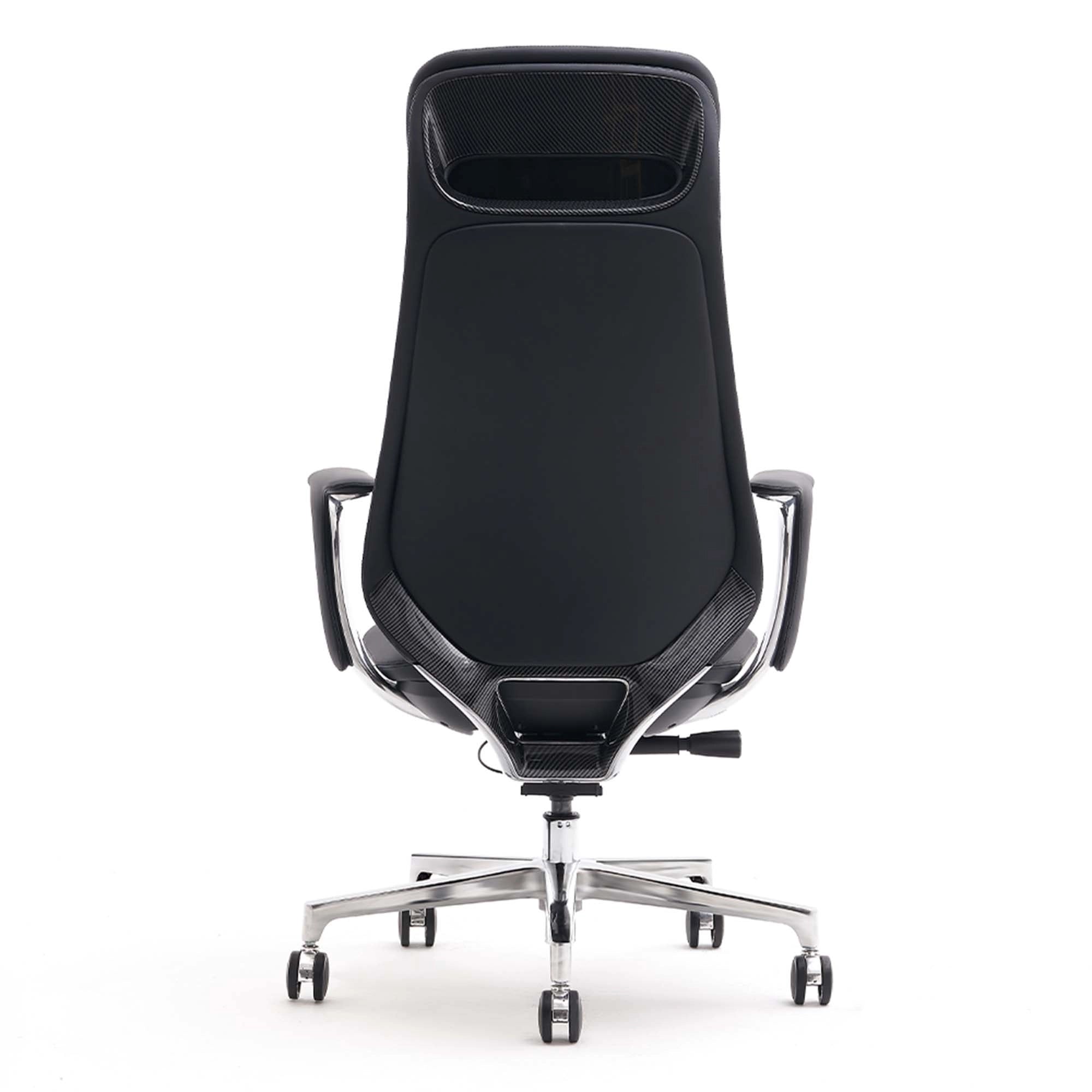Neta Premium Leather Chair with Headrest