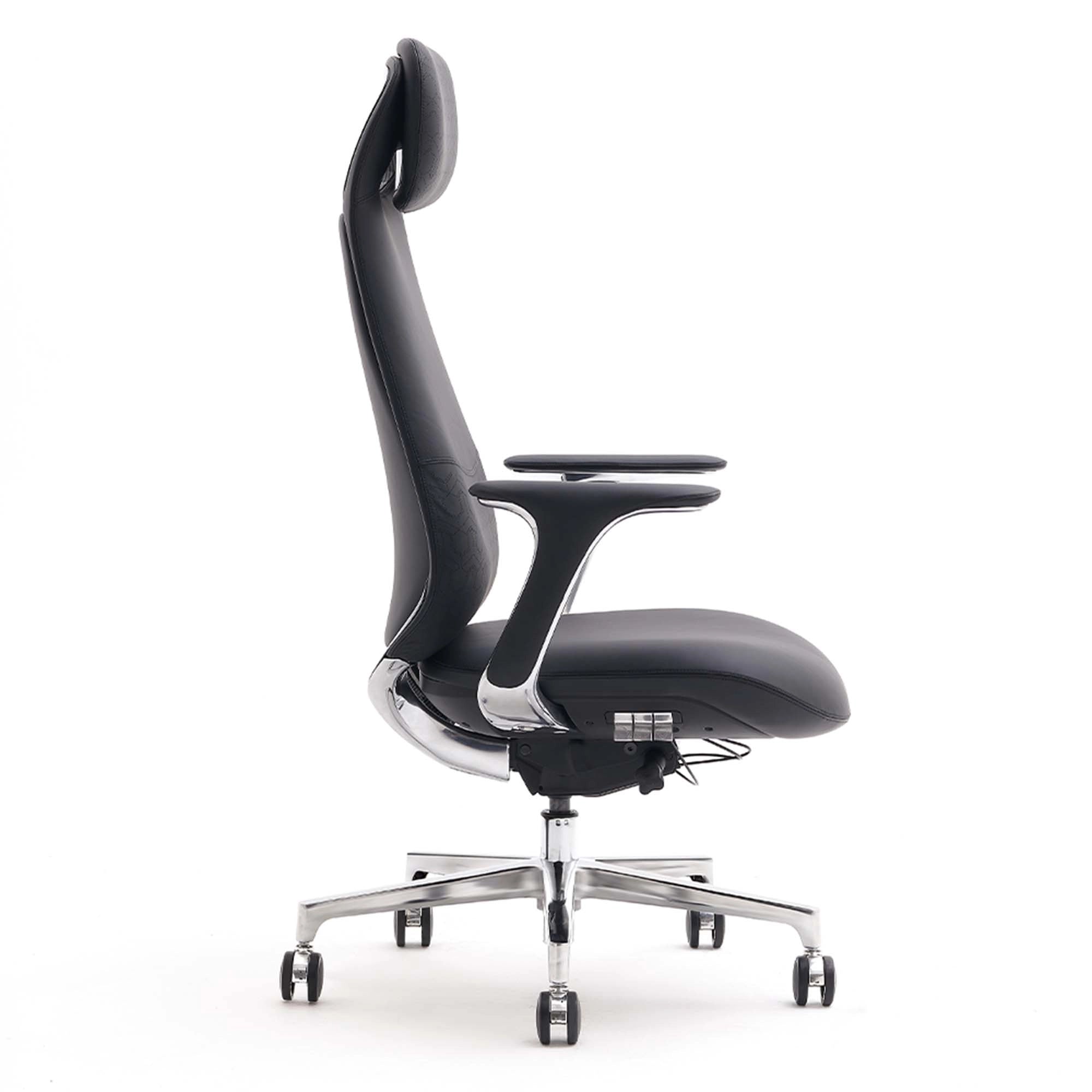 Neta Premium Leather Chair with Headrest