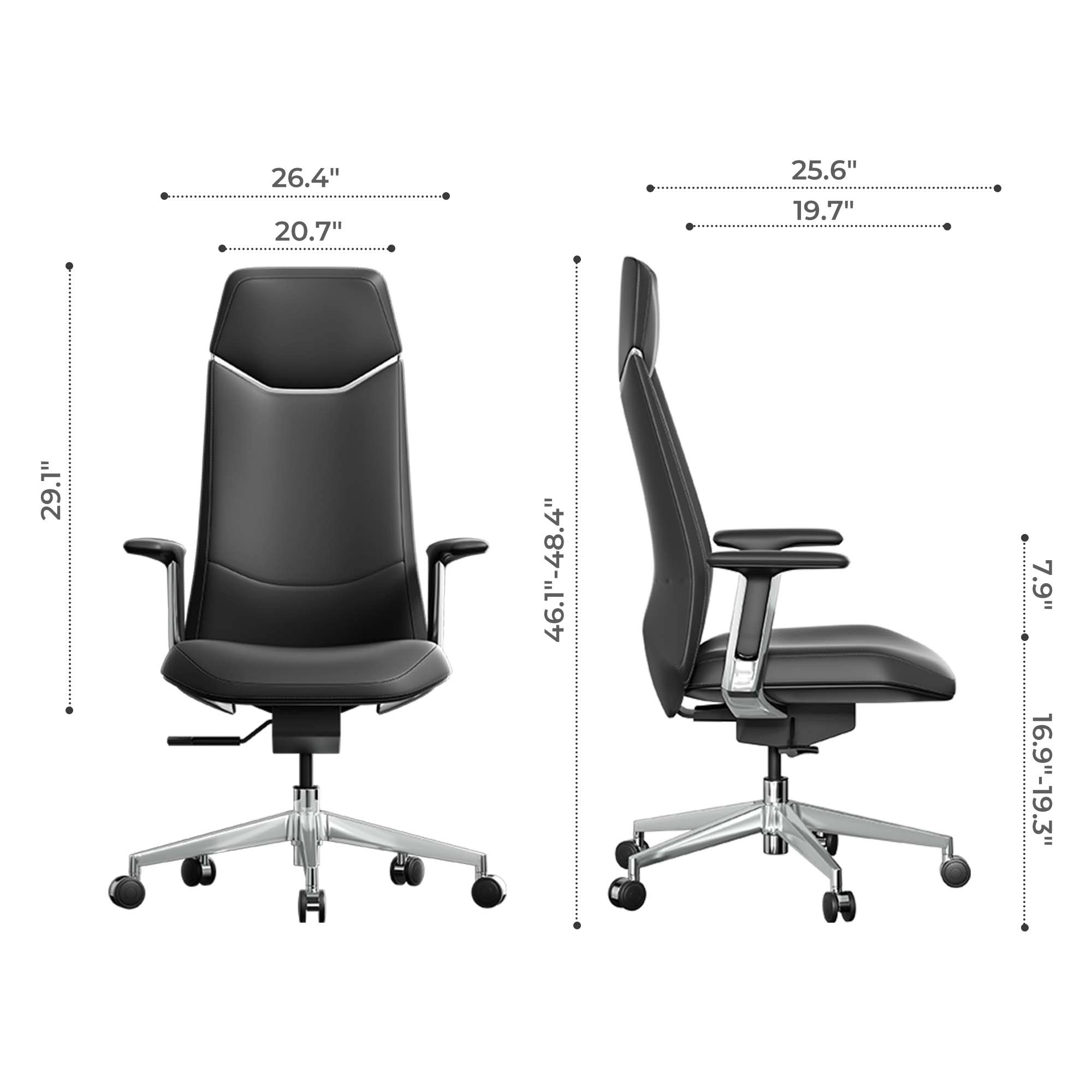 Neris Leather Office Chair with Best Value