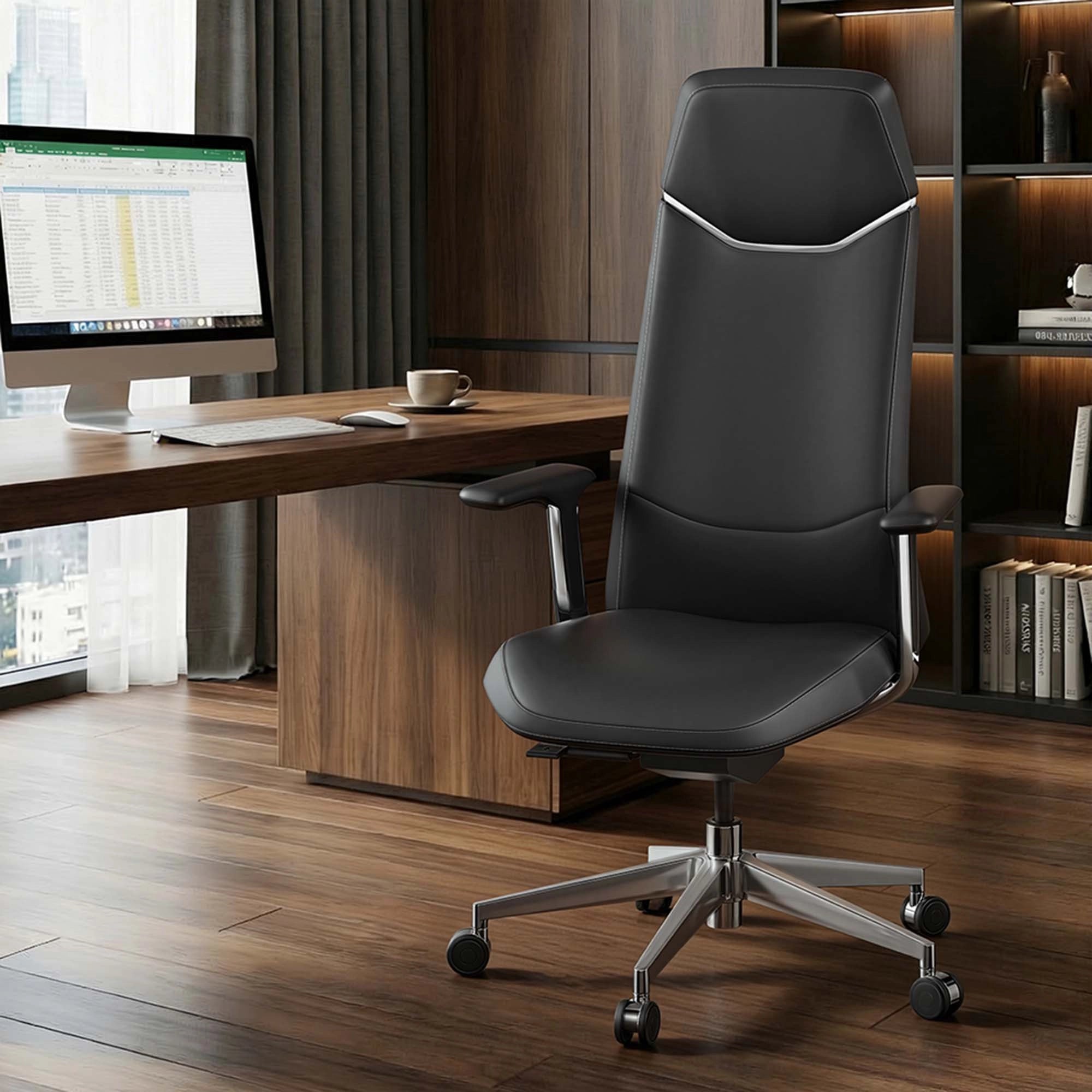 Neris Leather Office Chair with Best Value