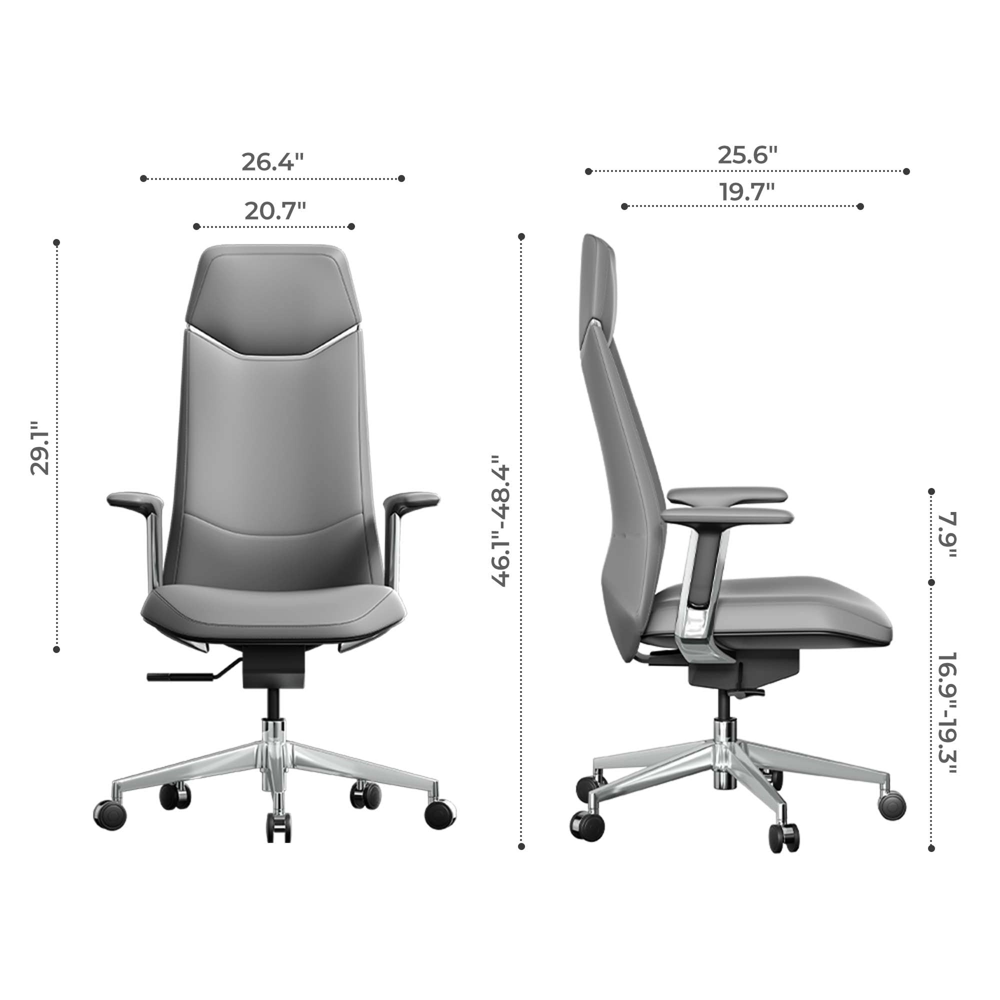Neris Leather Office Chair with Best Value