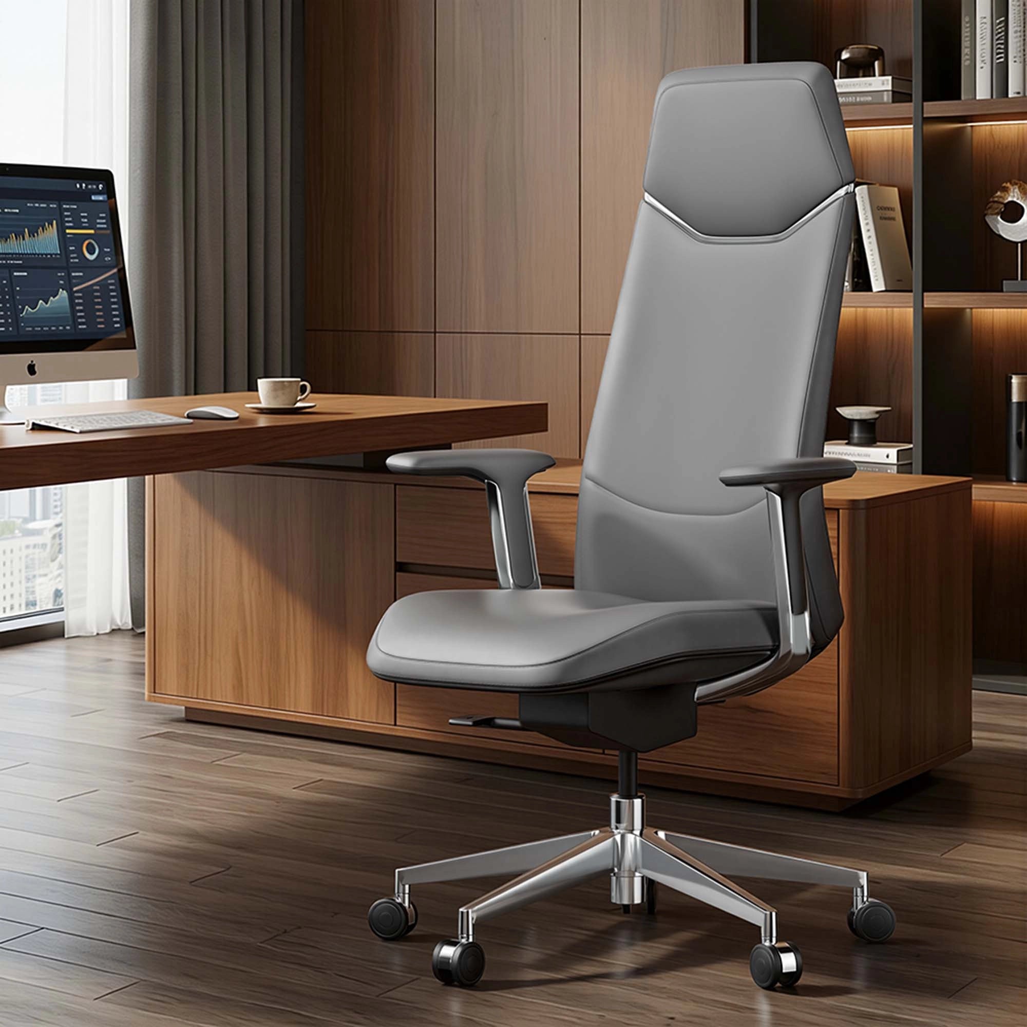 Neris Leather Office Chair with Best Value