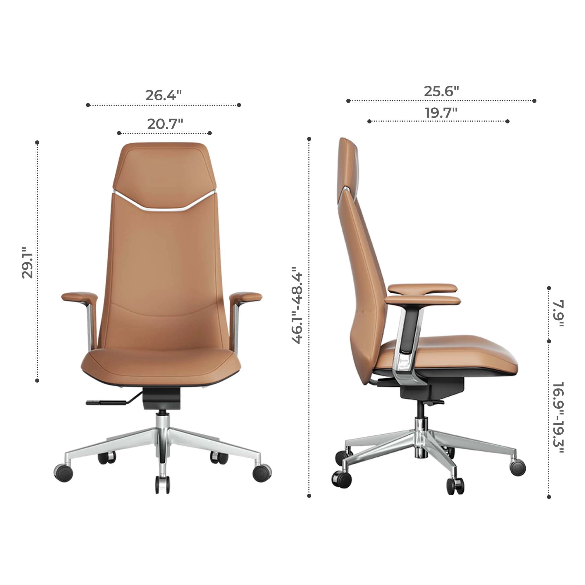 Neris Leather Office Chair with Best Value