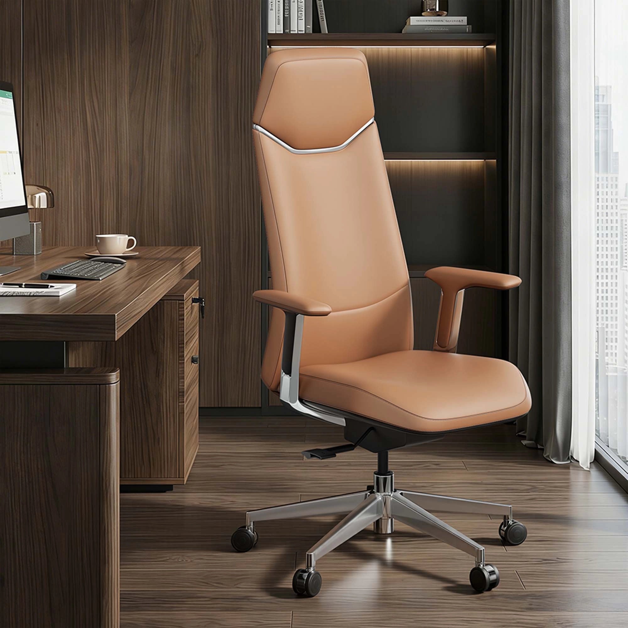 Neris Leather Office Chair with Best Value